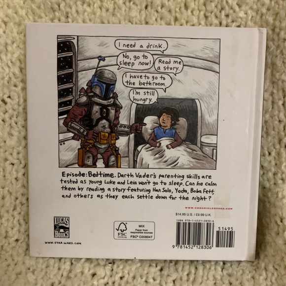 Star Wars Goodnight Darth Vader kids book. - Picture 4 of 5